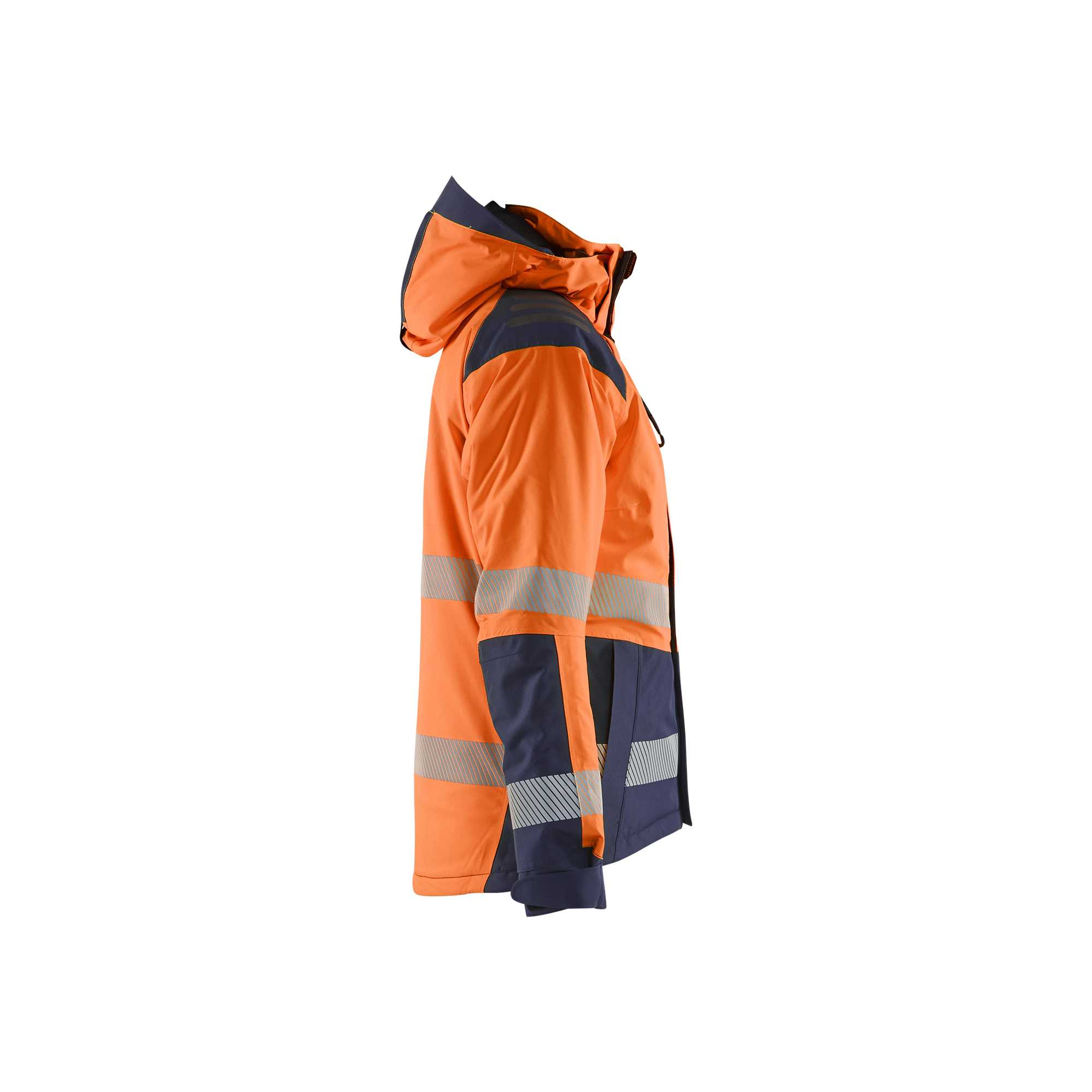 BLAKLADER 44561987 Women’s Hi Vis Winter Jacket Hi Vis Reflective Work Jacket WOMEN - Waterproof